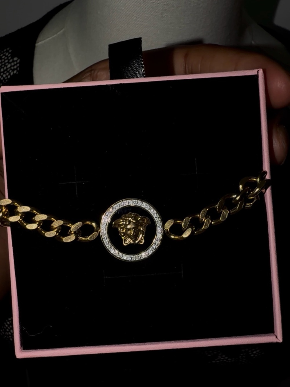 Elegant Versace Bracelet- Gold